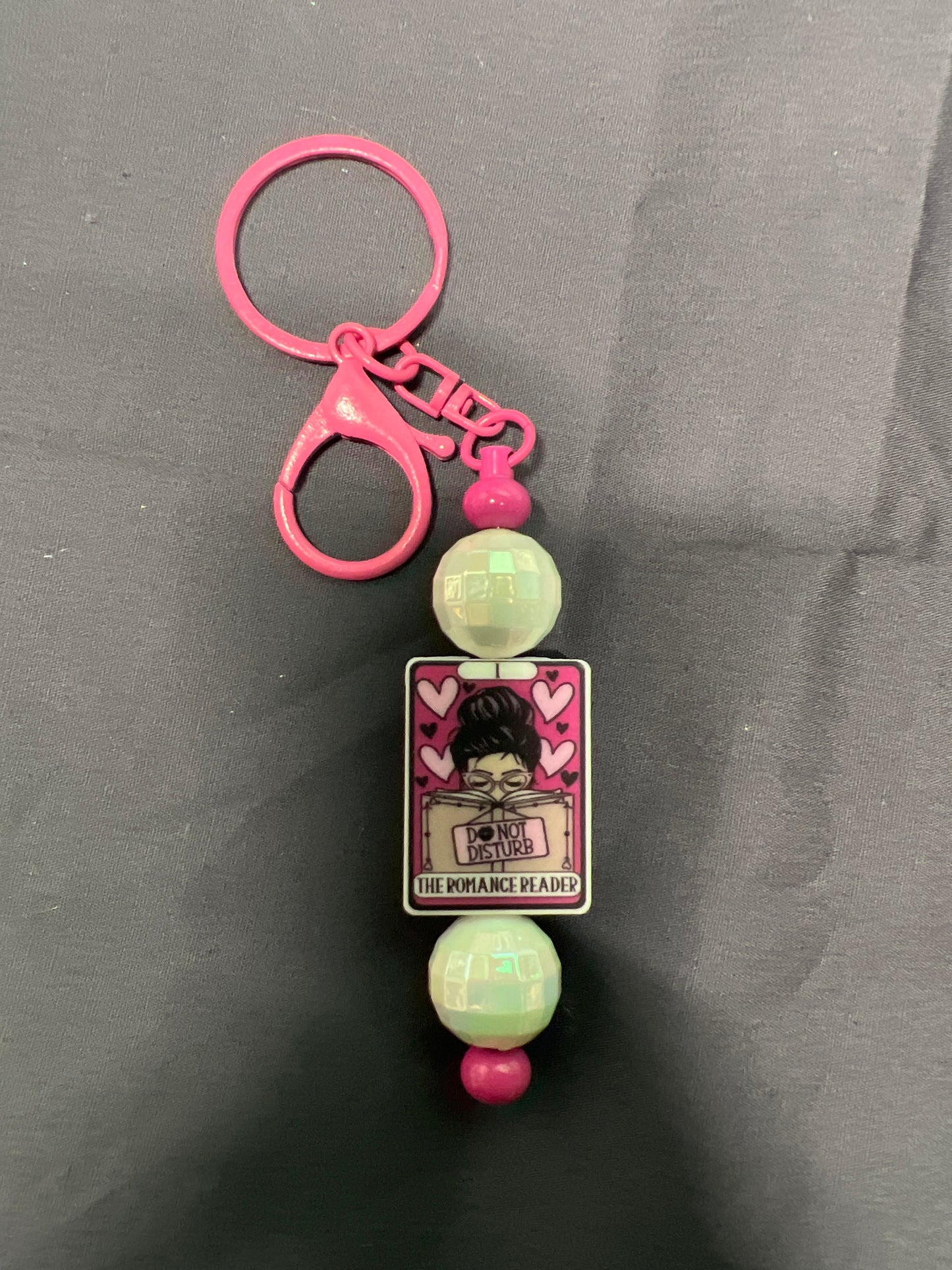 Romance Reader Keychain