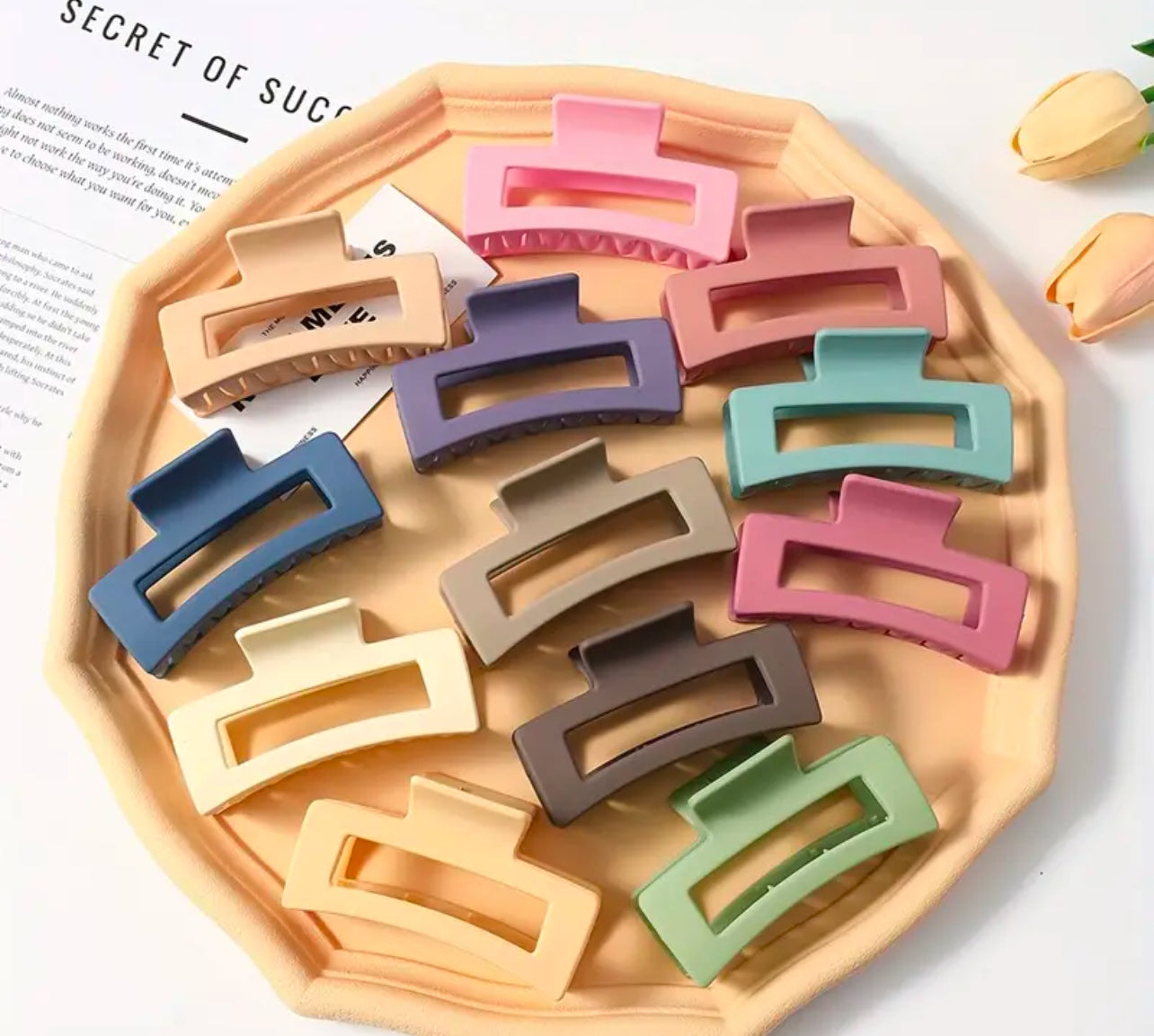 Solid Claw Clips