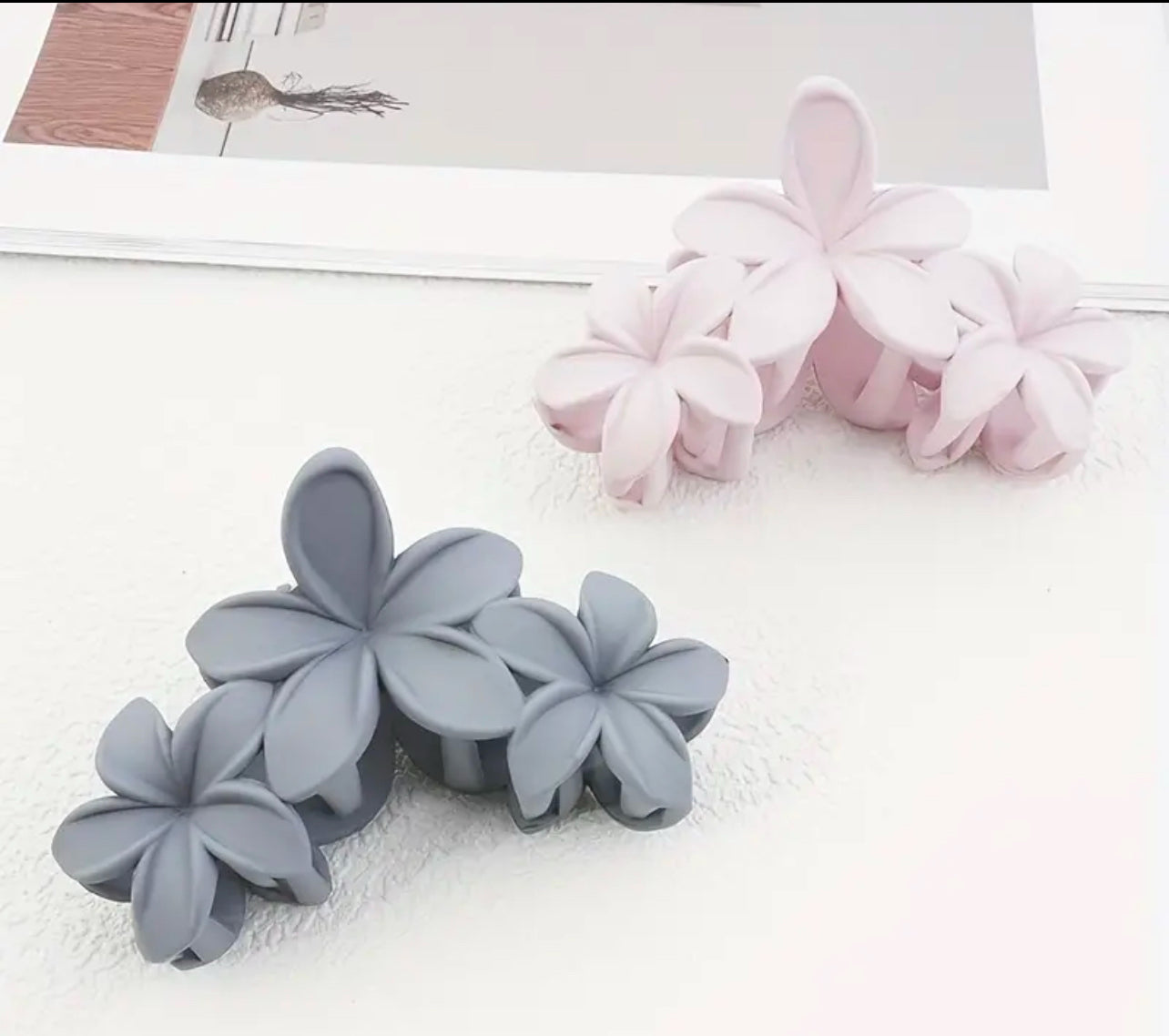 Flower Claw Clip