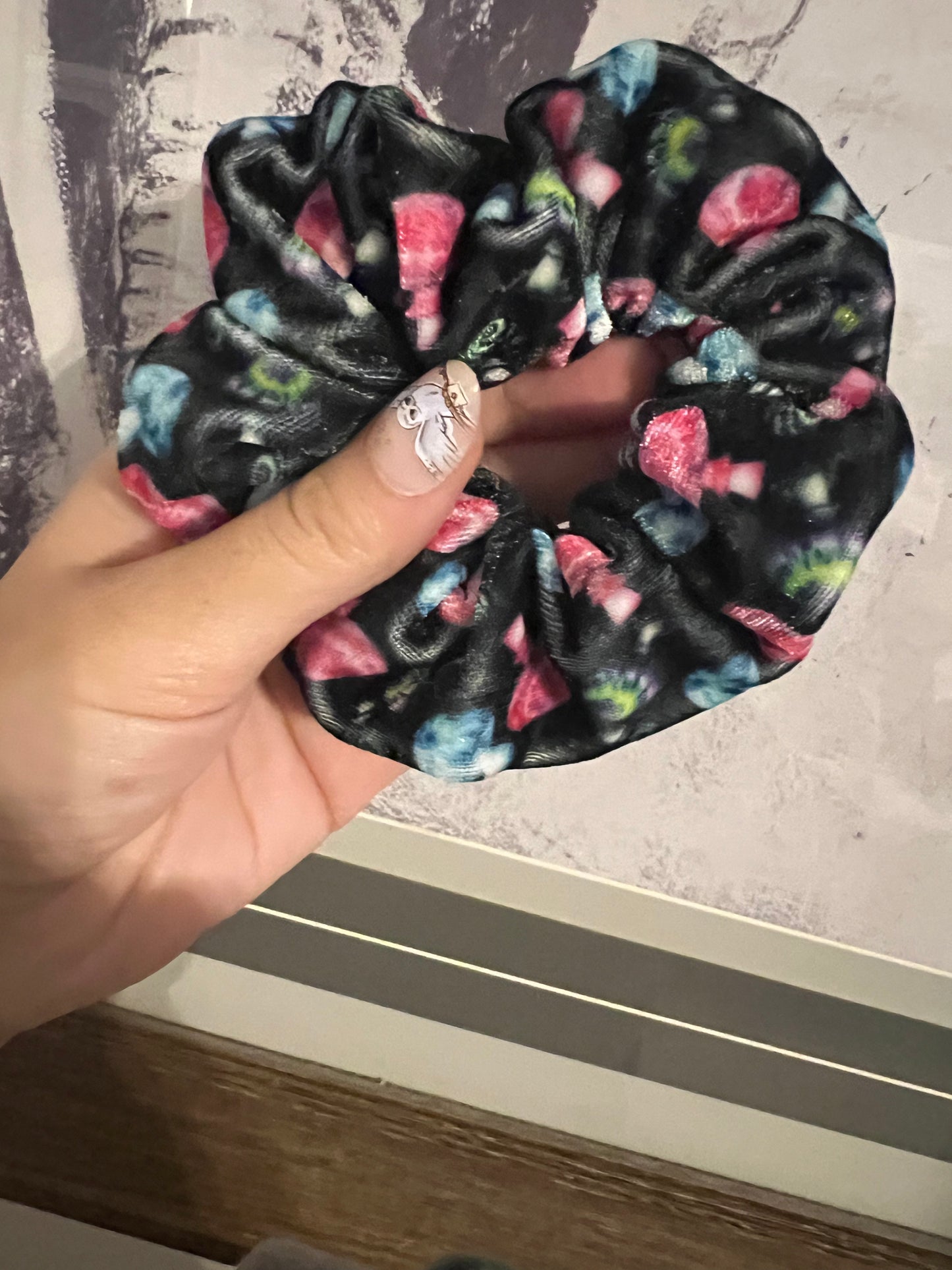 Velvet Mushies Scrunchie