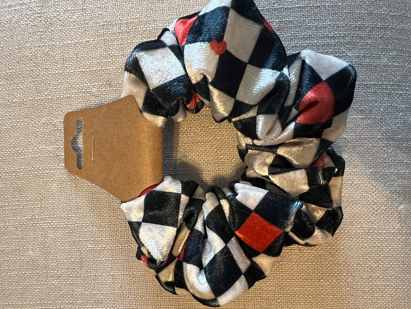 For the Love of Plaid Scrunchie
