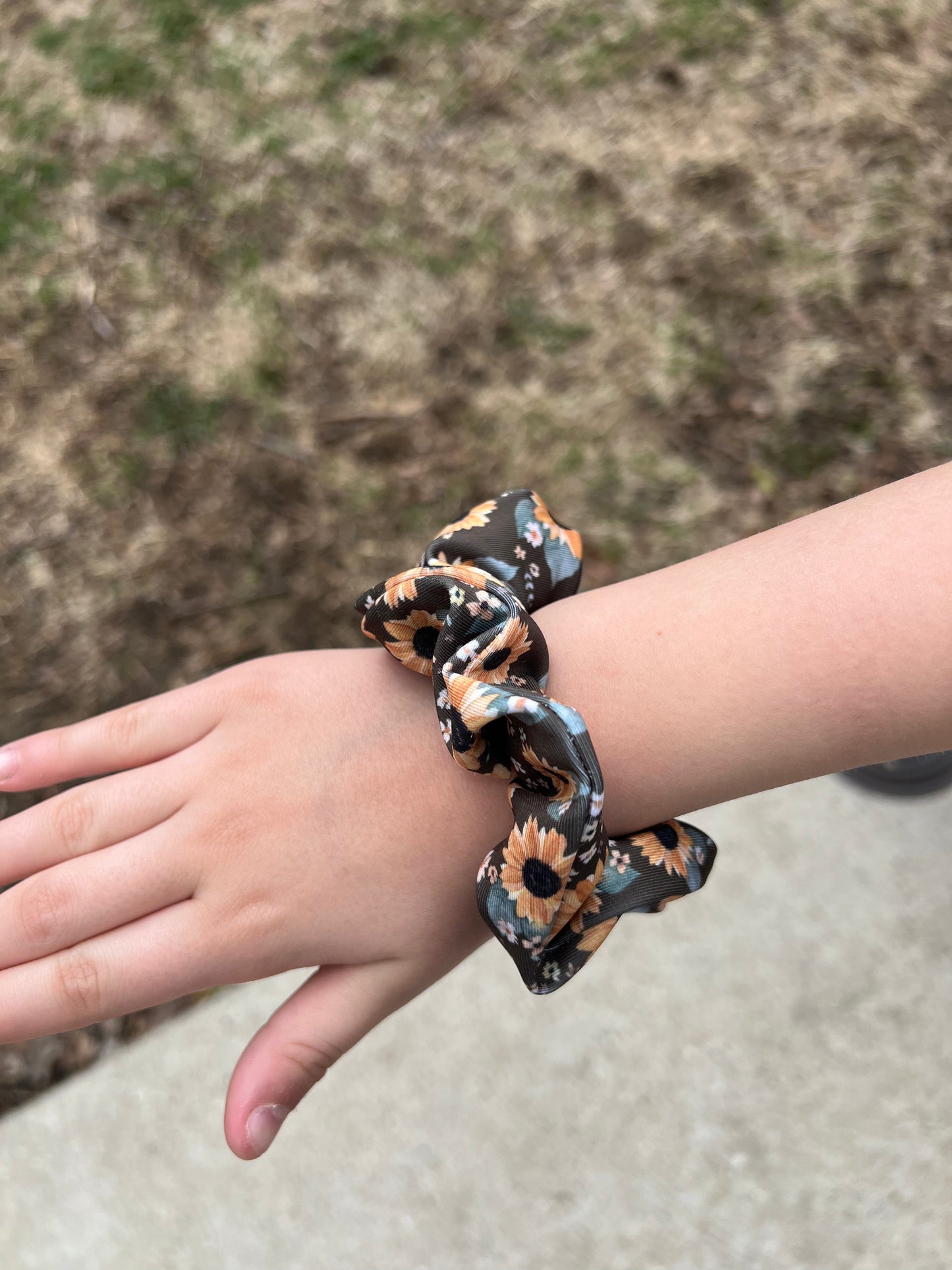 Sunflower 🌻 Swim Mini Scrunchie
