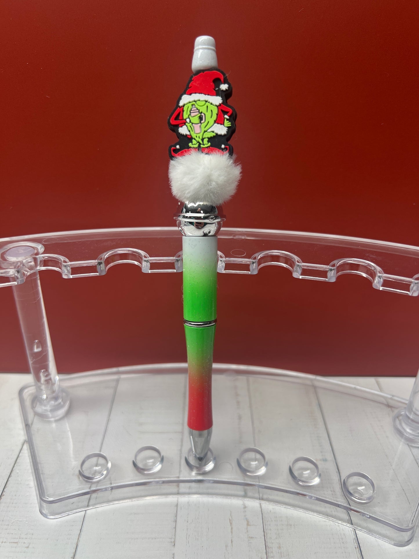 Ombré Christmas Gnome Pen