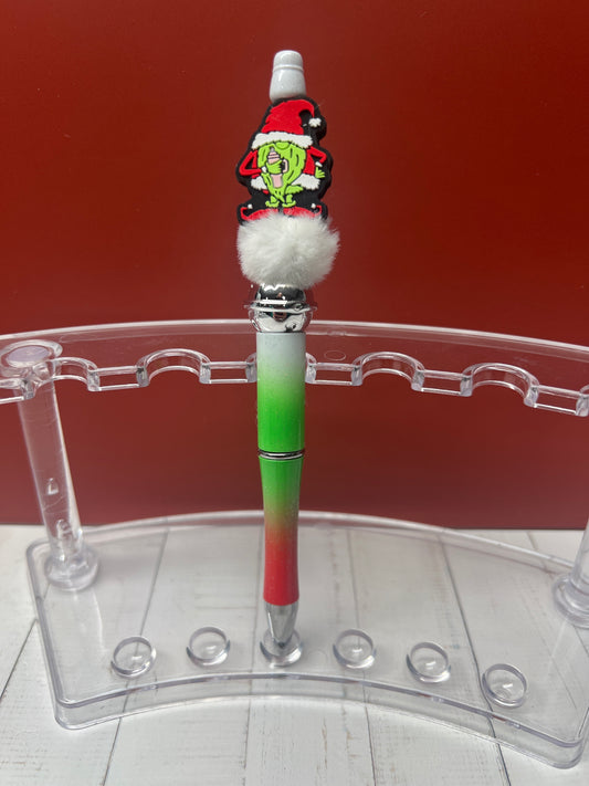 Ombré Christmas Gnome Pen