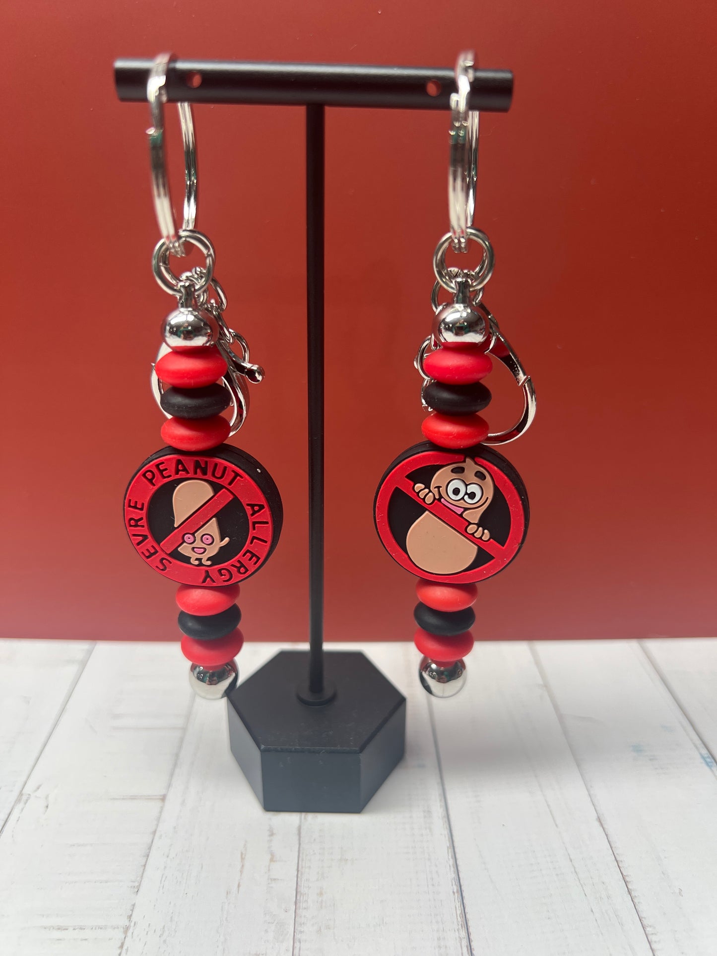 Peanut Allergy Keychain