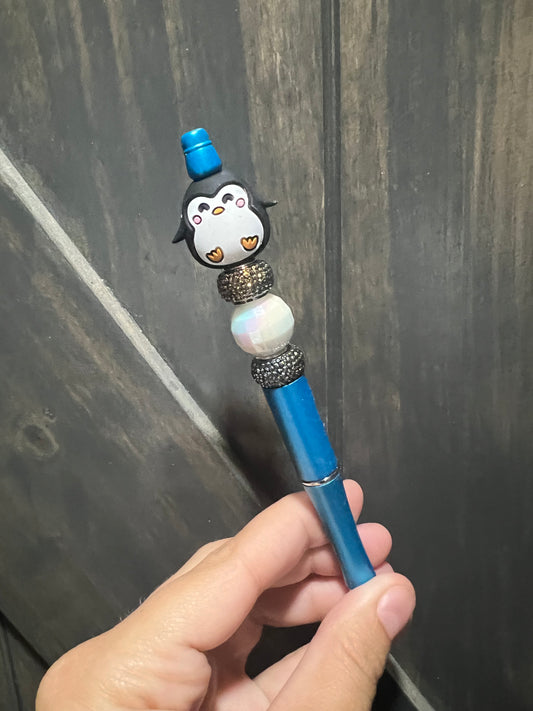 Blue Penguin Pen