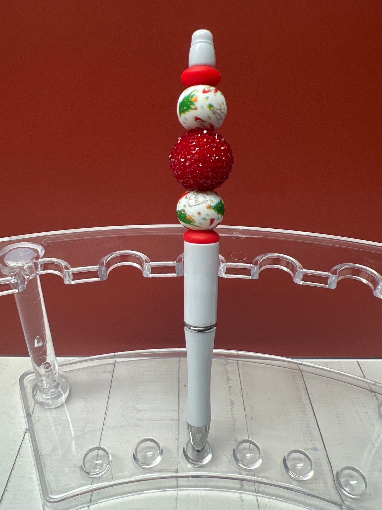 White Holiday Pen