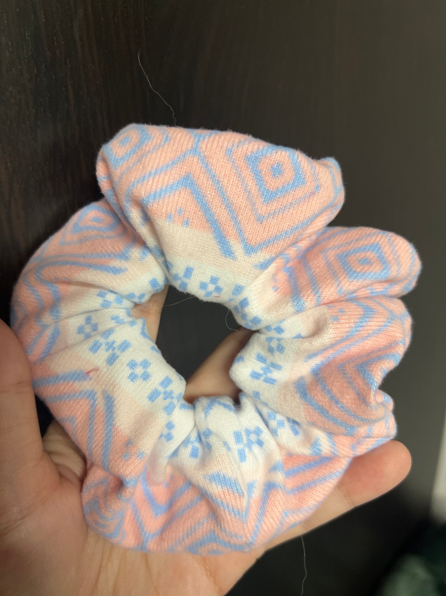 Pastel Patterns Scrunchie