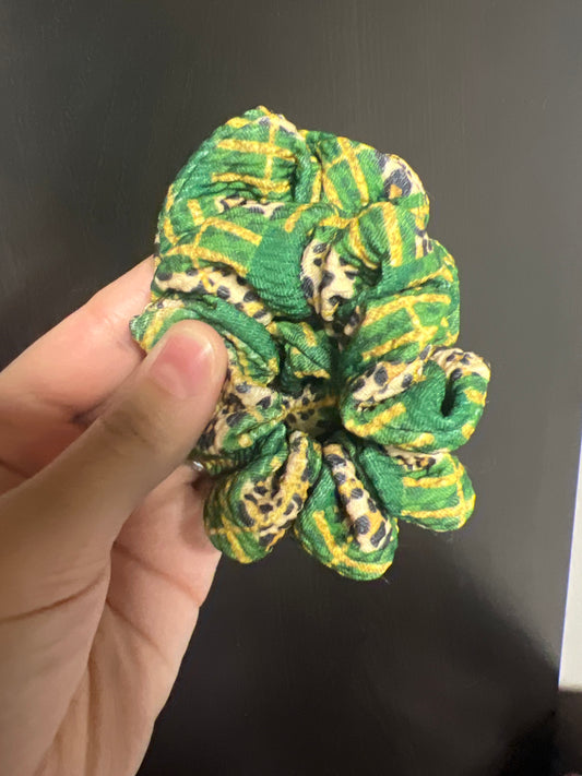 Lucky Leopard Mini Scrunchies