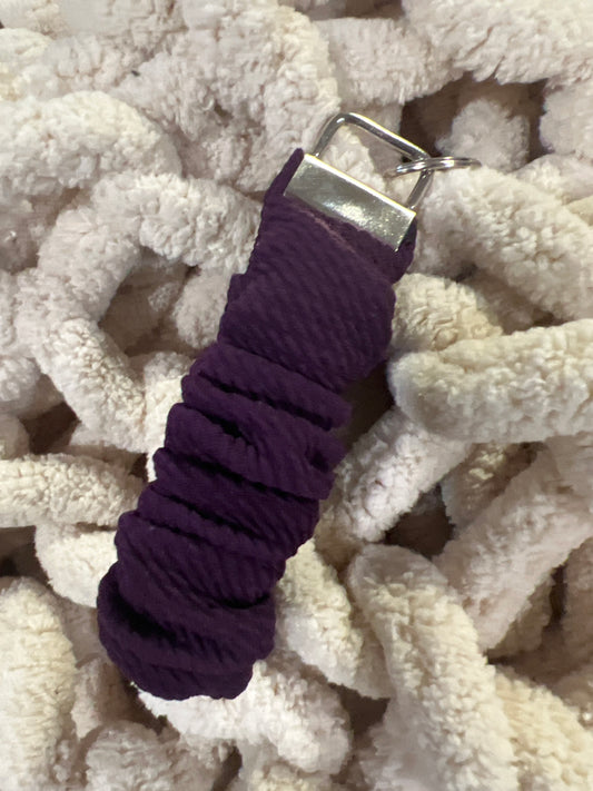 Dark Plum Bullet Scrunchie