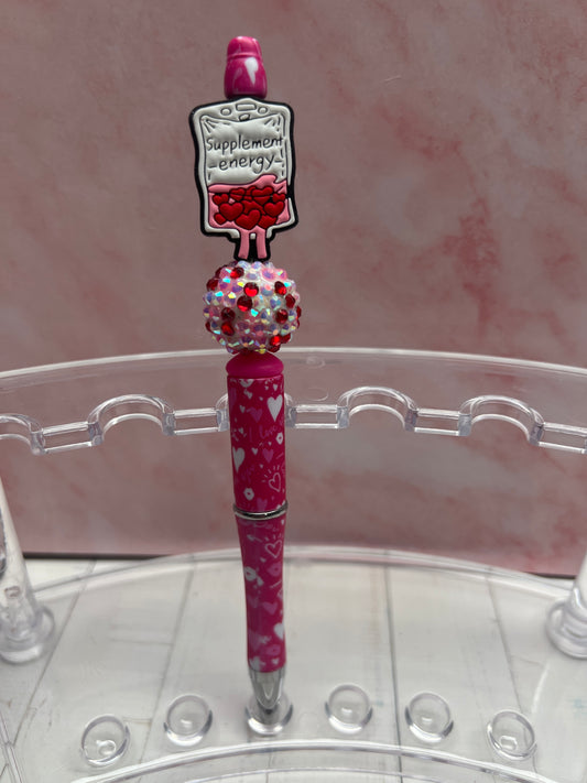 Pink Heart Pen