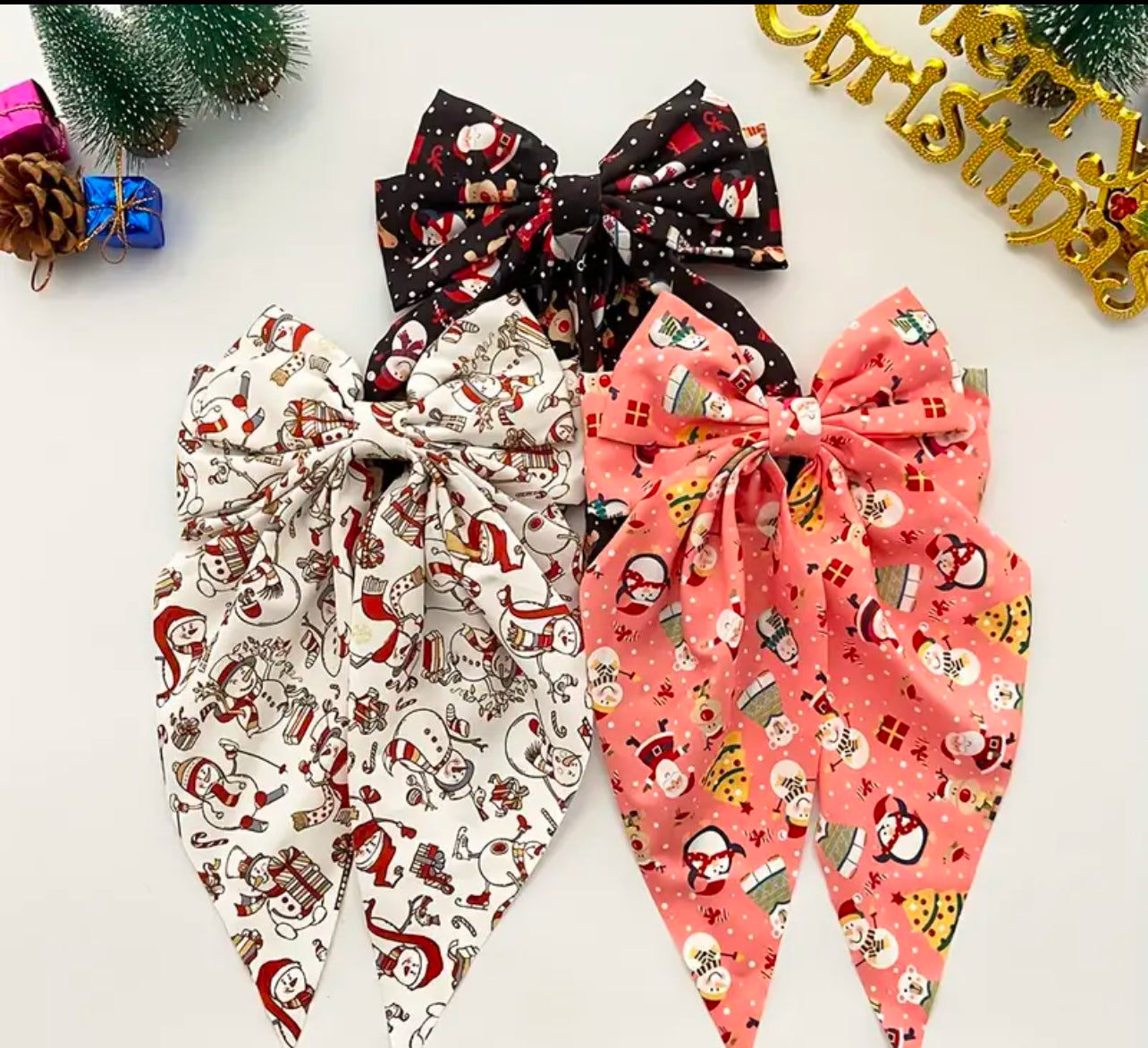 Christmas Sailor Bows