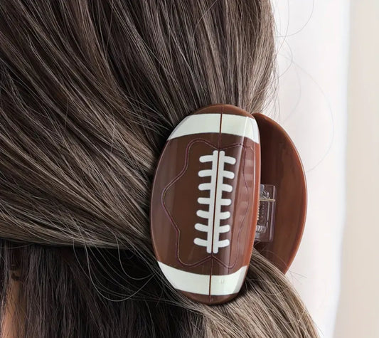 Football Hair Clip
