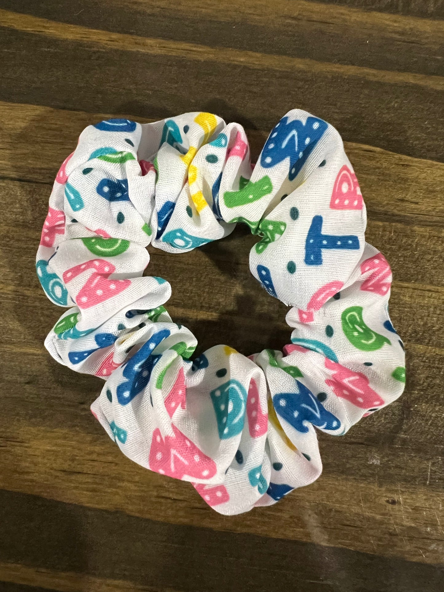 ABC Mini Scunchie