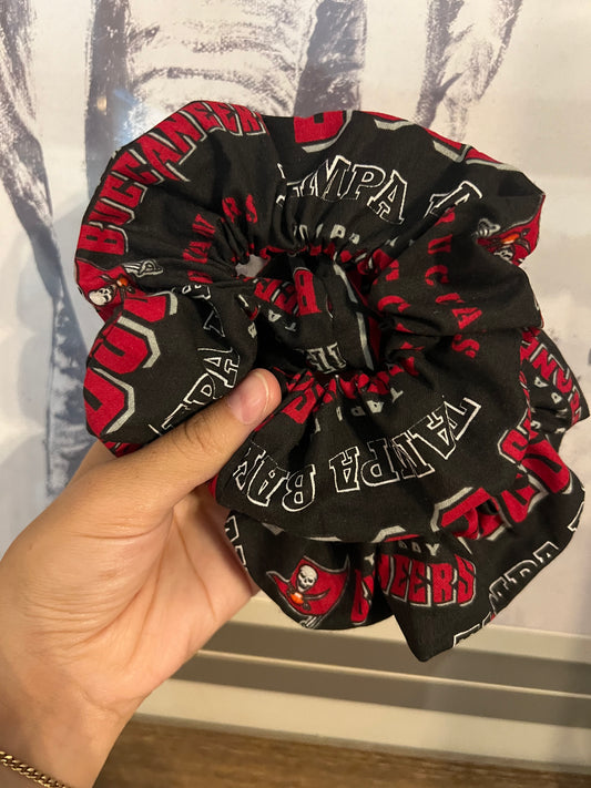 Tampa Bay Football Scrunchie